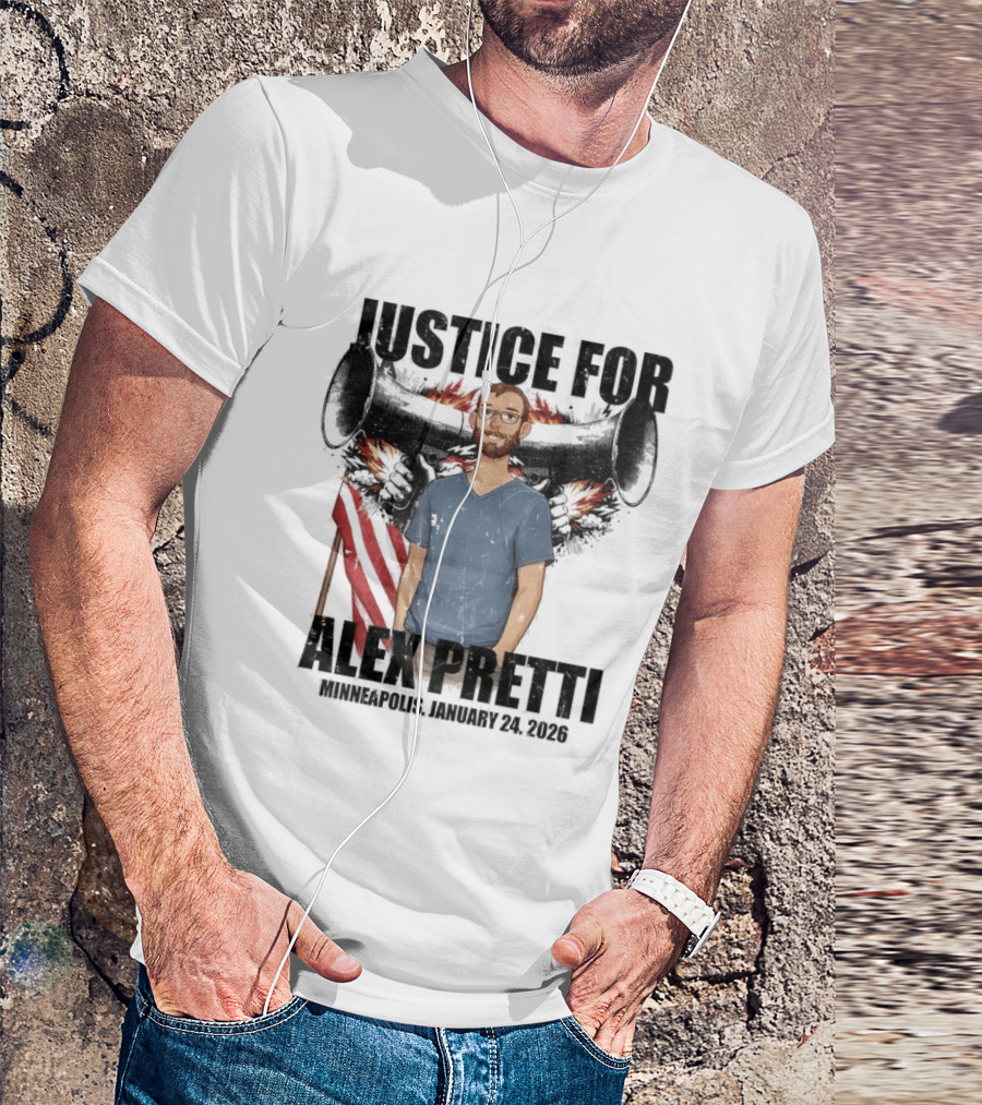 Justice For Alex Pretti Remembering August 24 2020 T-Shirt