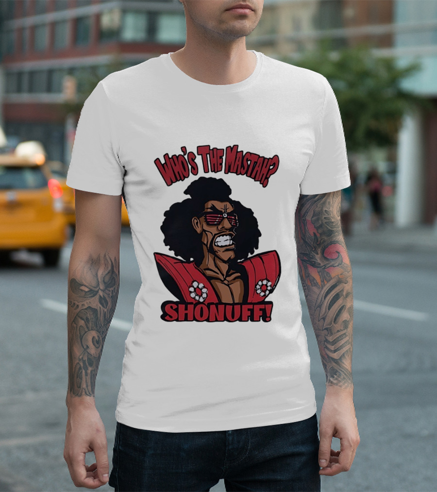 Shonuff Who's The Mastah T-Shirt