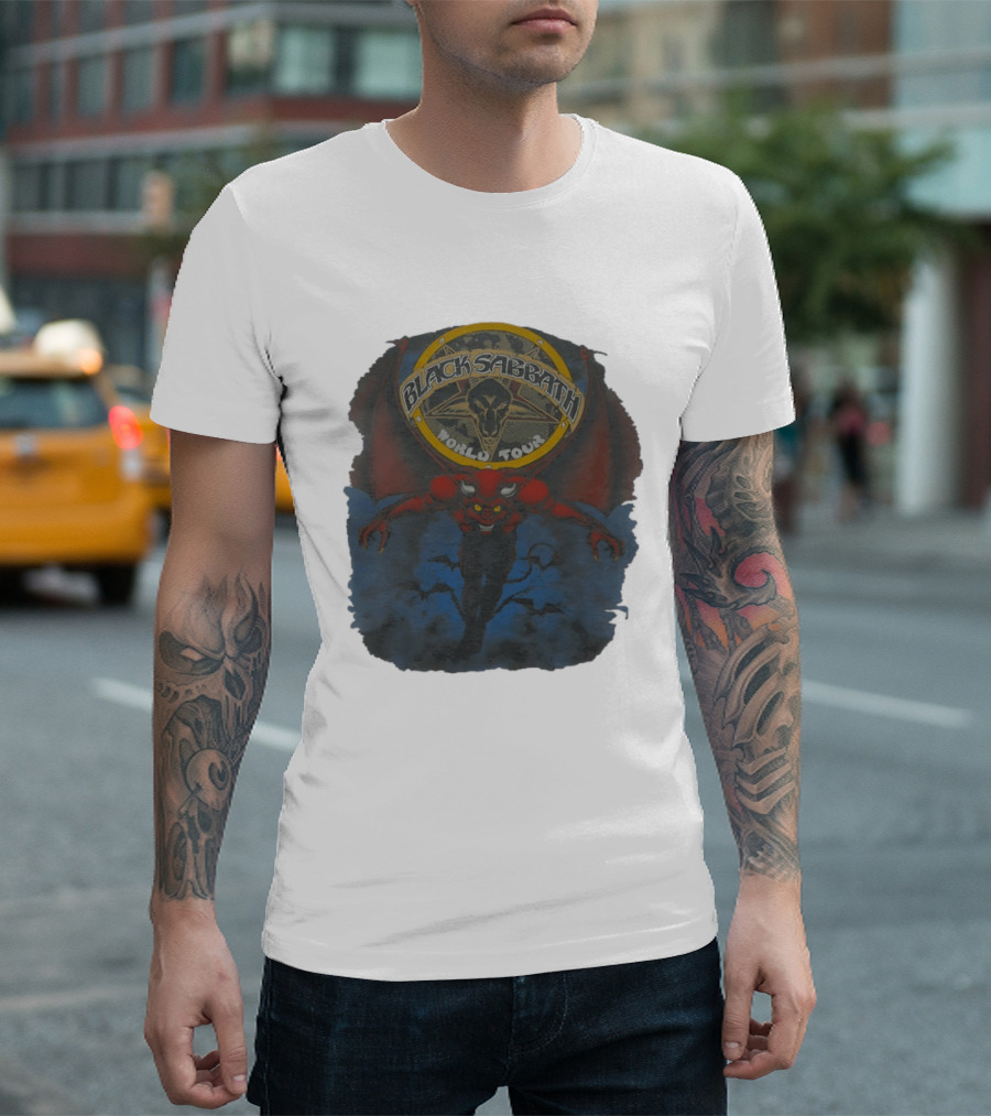 Black Sabbath World Tour Devil T-Shirt