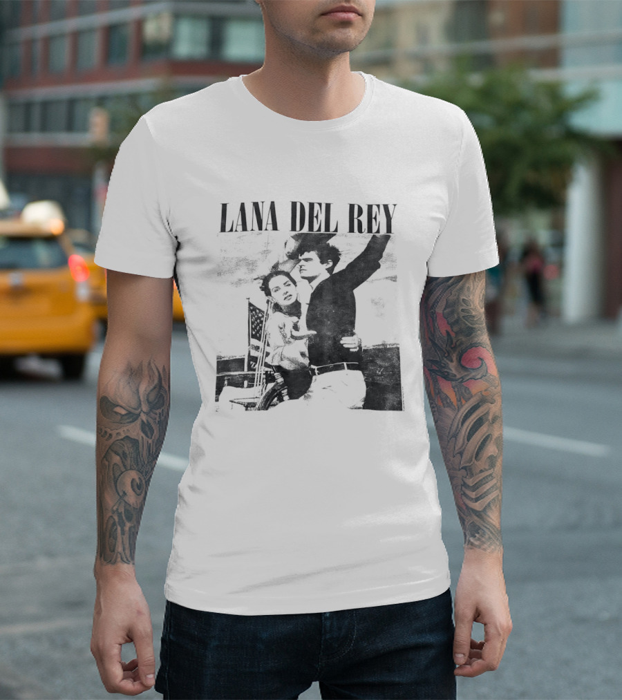 Lana Del Rey Vintage Music Photo T-Shirt