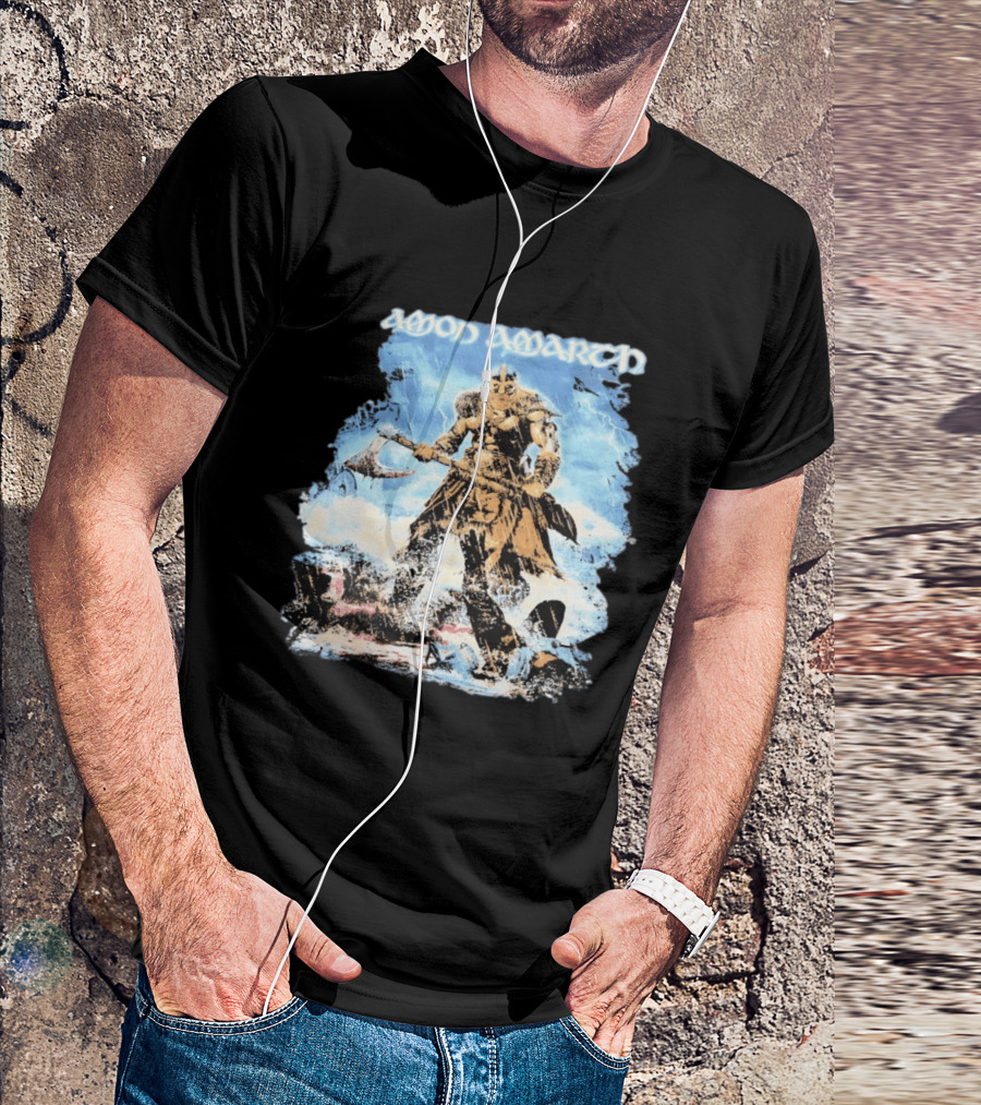 Amon Amarth Jomsviking Warrior With Axe T-Shirt