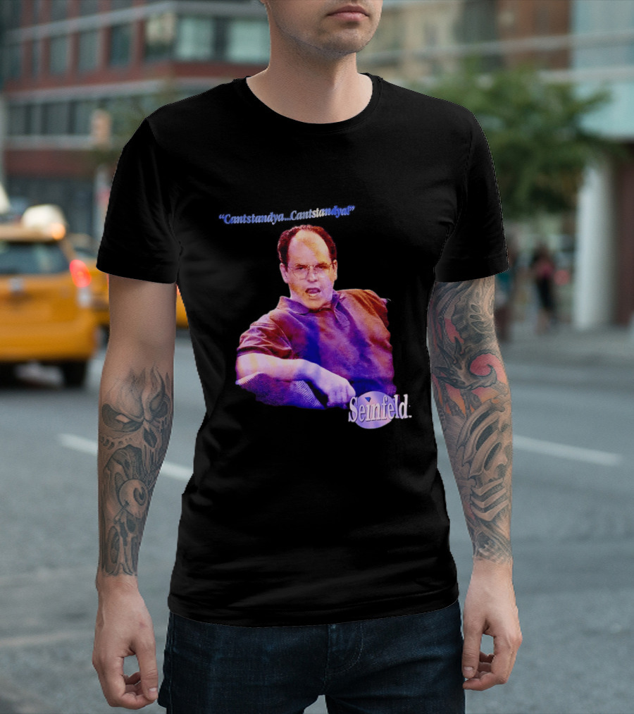 Seinfeld George Costanza Cantstandya 90s TV T-Shirt