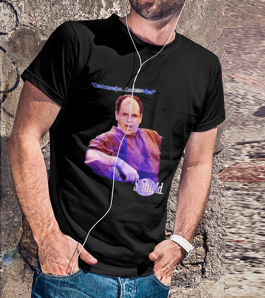 Seinfeld George Costanza Cantstandya 90s TV T-Shirt