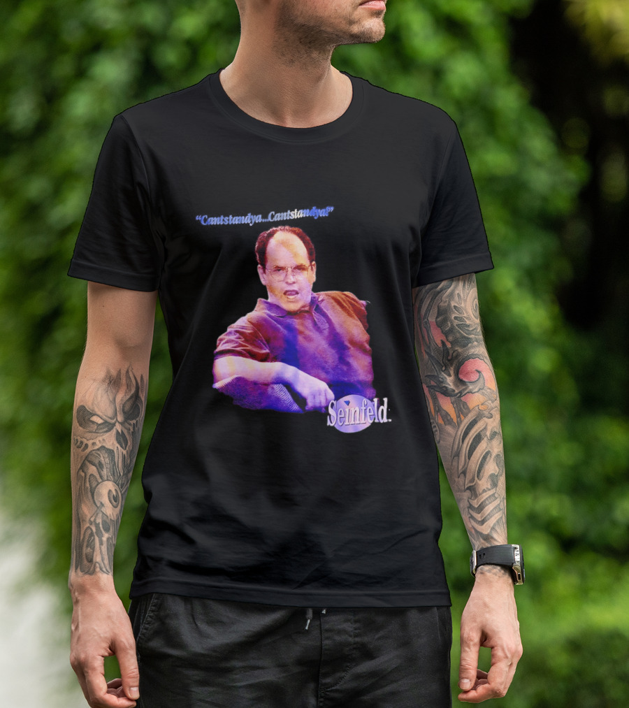 Seinfeld George Costanza Cantstandya 90s TV T-Shirt
