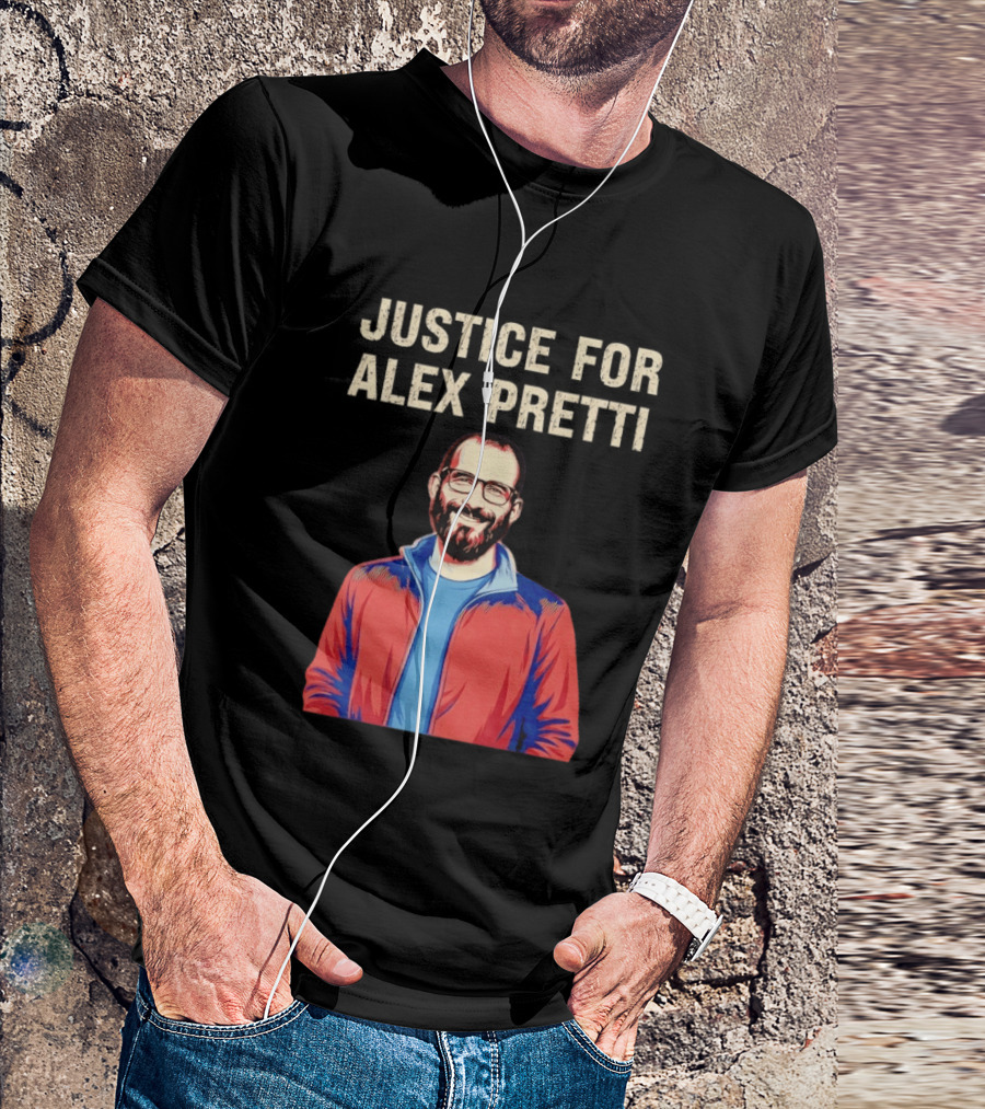 Justice For Alex Pretti Minnesota Anti ICE Protest T-Shirt
