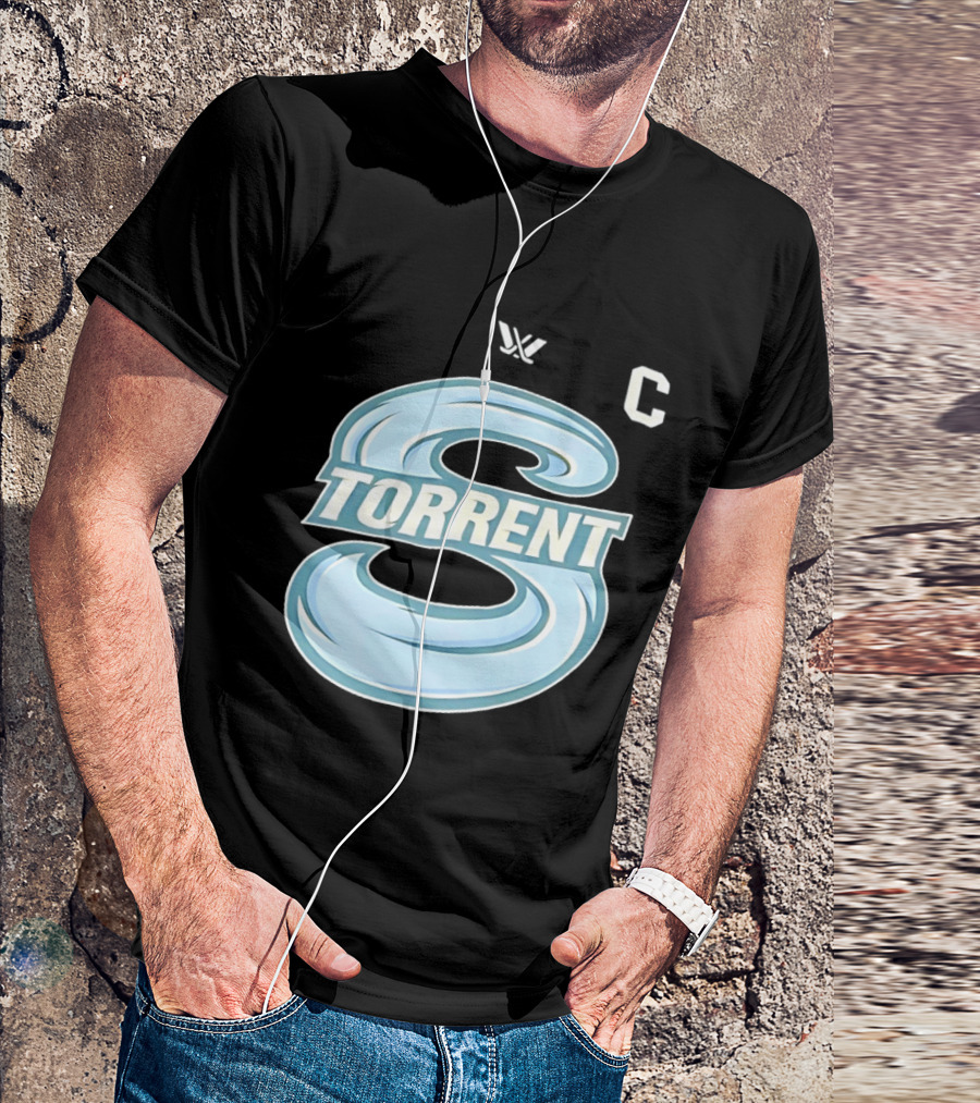 Seattle Torrent Hockey S With Crest And C T-Shirt