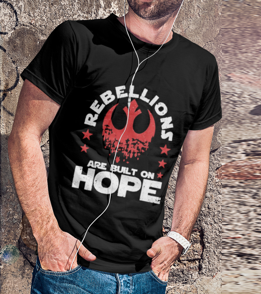 Rebellions Are Built On Hope Star T-Shirt