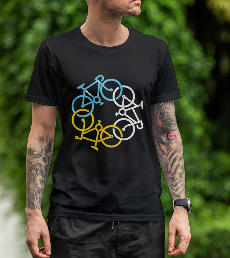 Twin Six Stronger Together Bicycles Trio Embrace T-Shirt