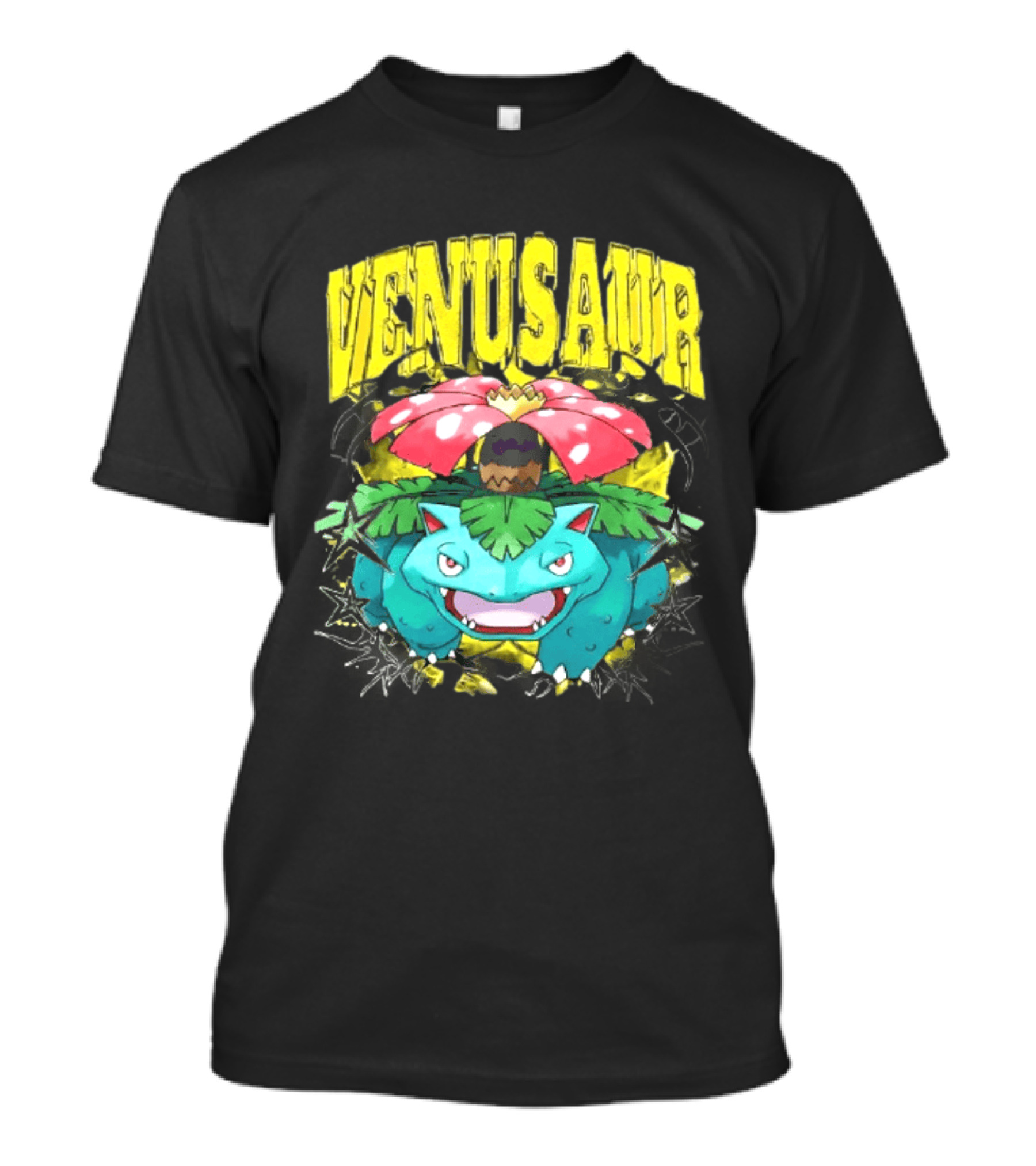 Venusaur Grass Poison Type Pokemon Anime T-Shirt