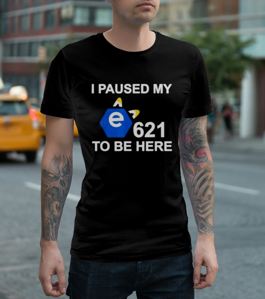 I Paused My E621 To Be Here Furry Meme Humor T-Shirt