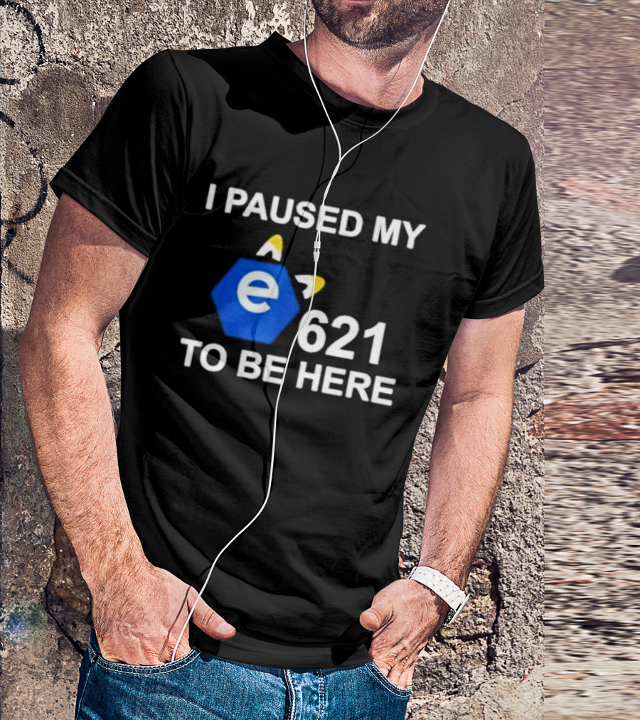 I Paused My E621 To Be Here Furry Meme Humor T-Shirt