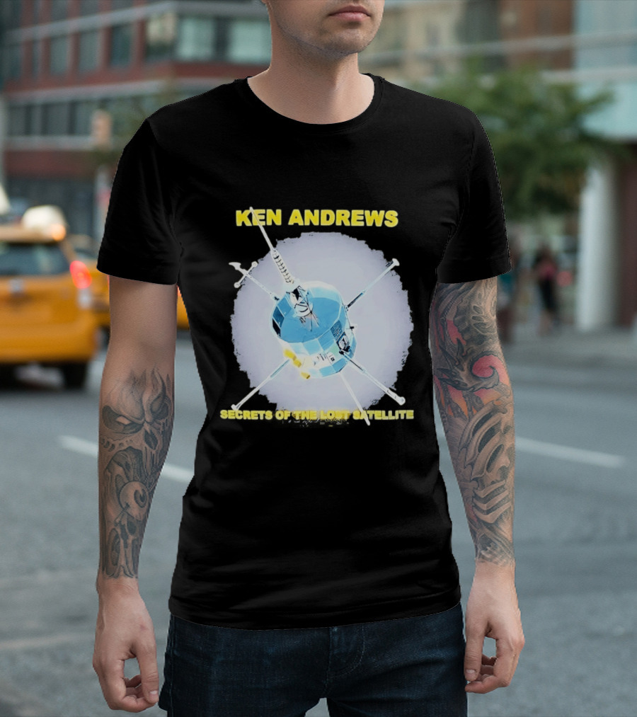 Ken Andrews Secrets Of The Lost Satellite T-Shirt