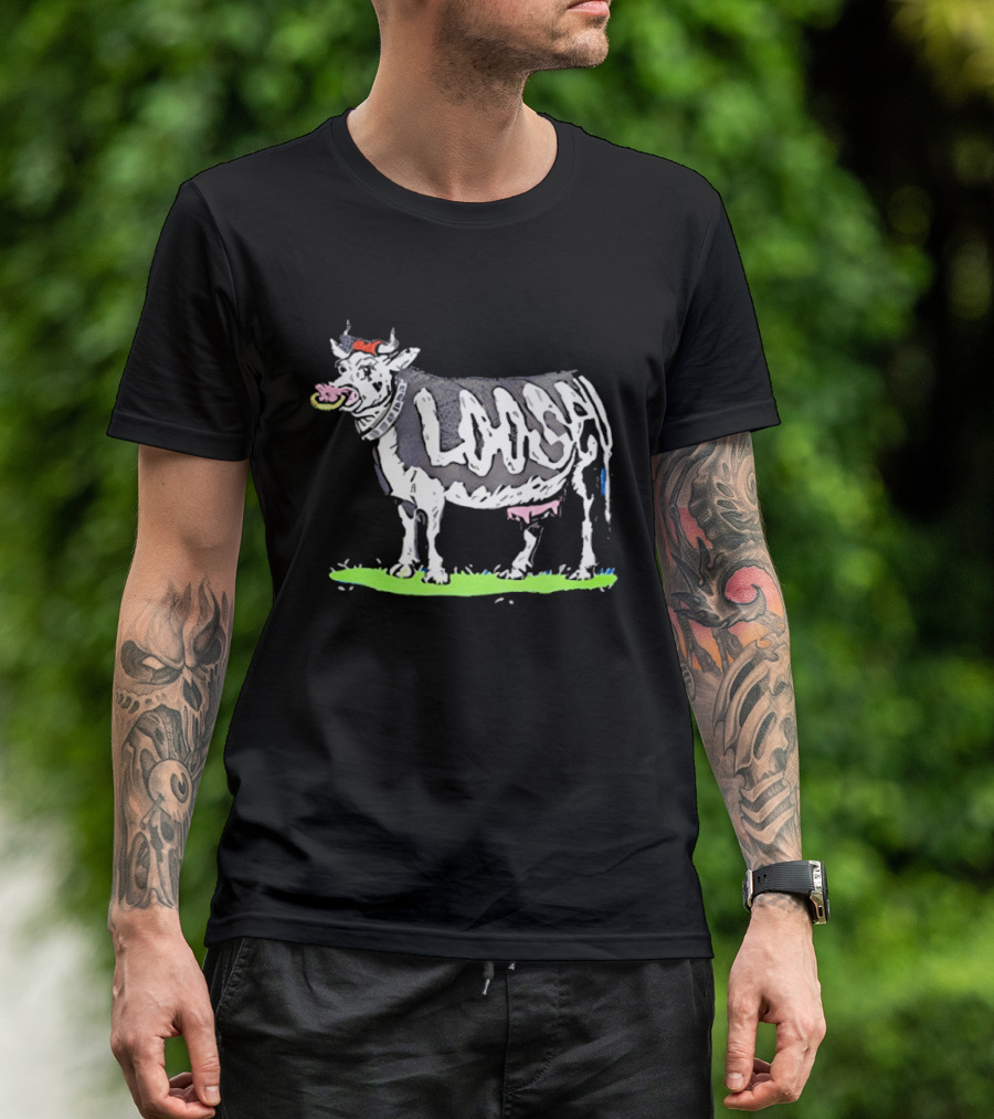 LOOSEY Moo Cow Fun T-Shirt