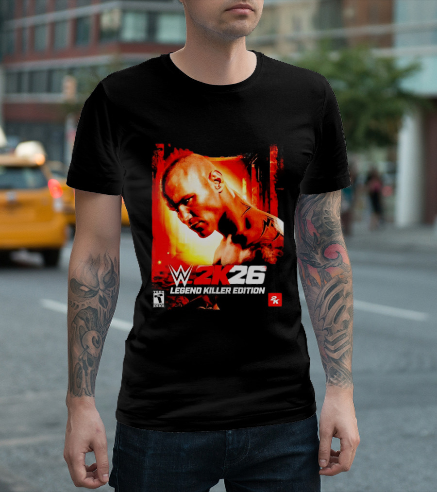 WWE 2K26 Randy Orton Legend Killer Edition Cover T-Shirt