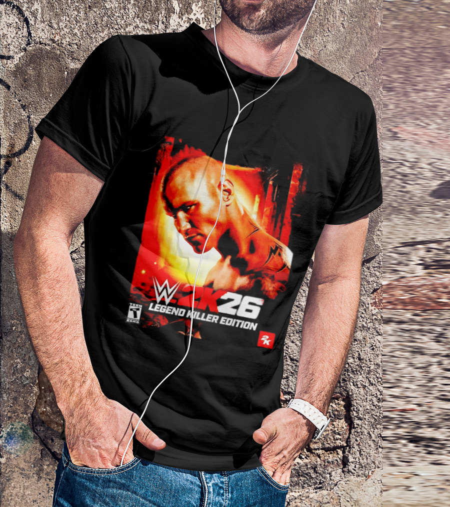 WWE 2K26 Randy Orton Legend Killer Edition Cover T-Shirt