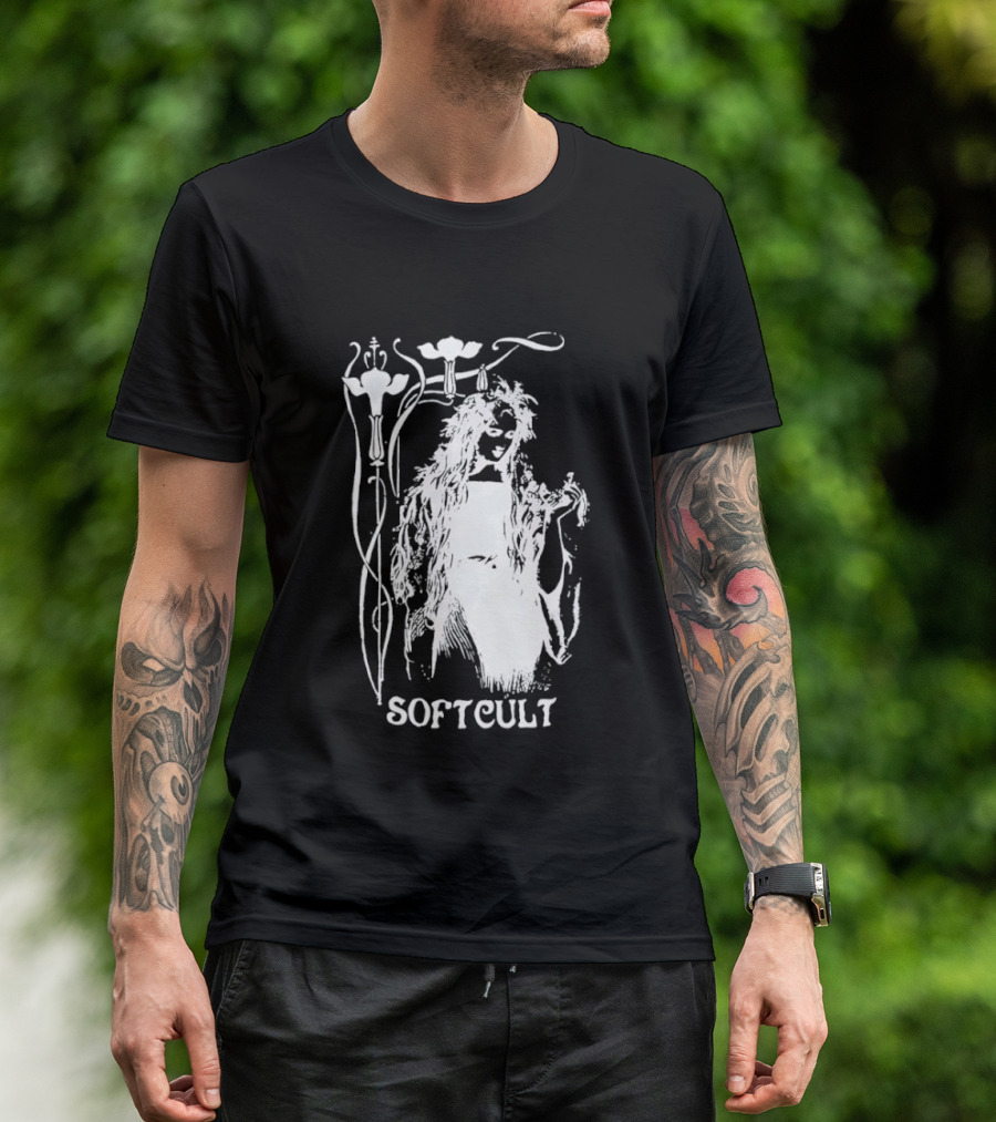 Softcult Floral Art Nouveau Aesthetic T-Shirt