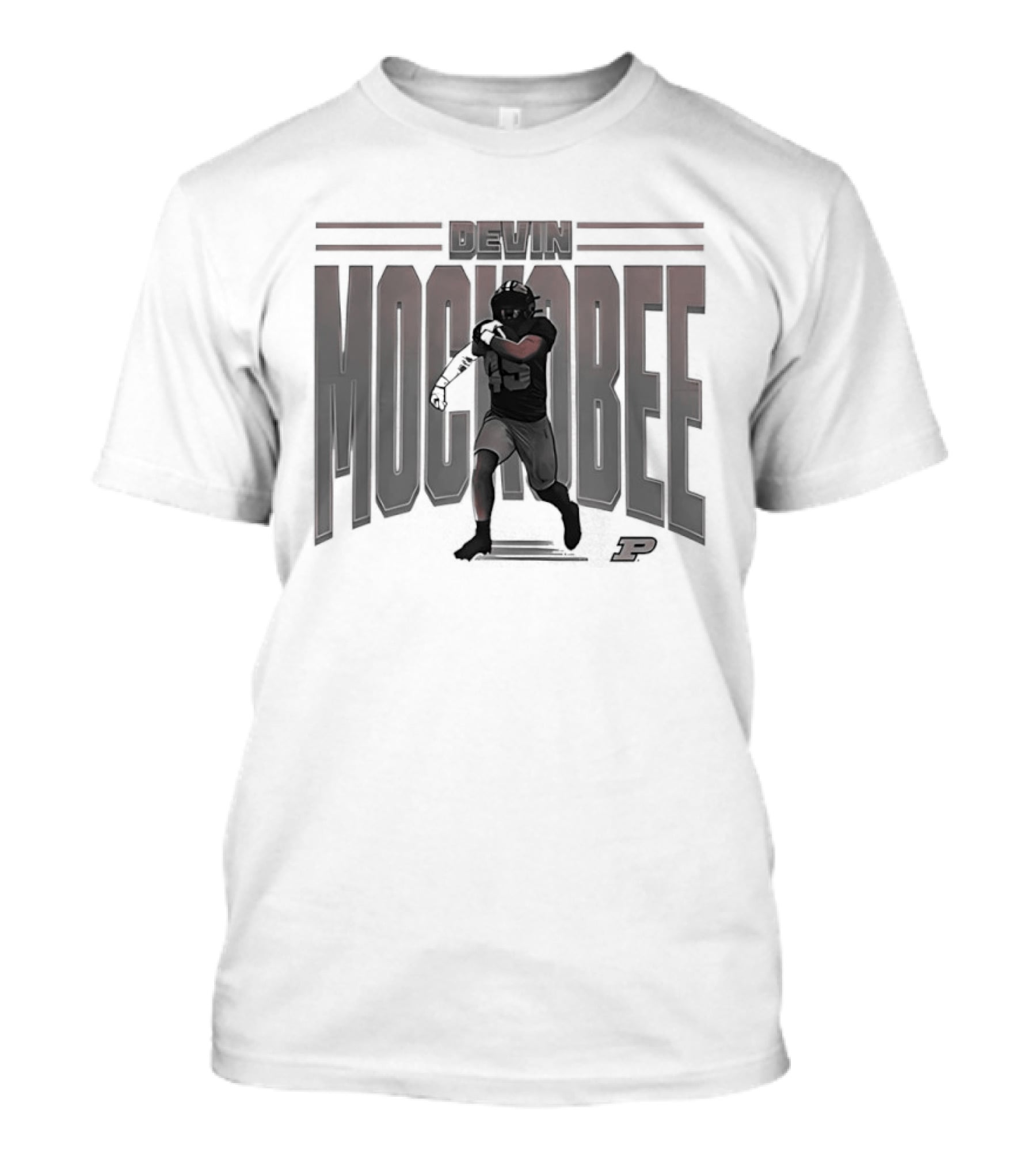 Purdue Boilermakers Football Devin Mockobee NCAA Caricature T-Shirt