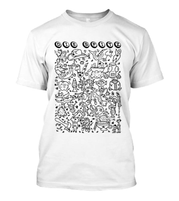 Die Spitz Doodle Dandy Music T-Shirt