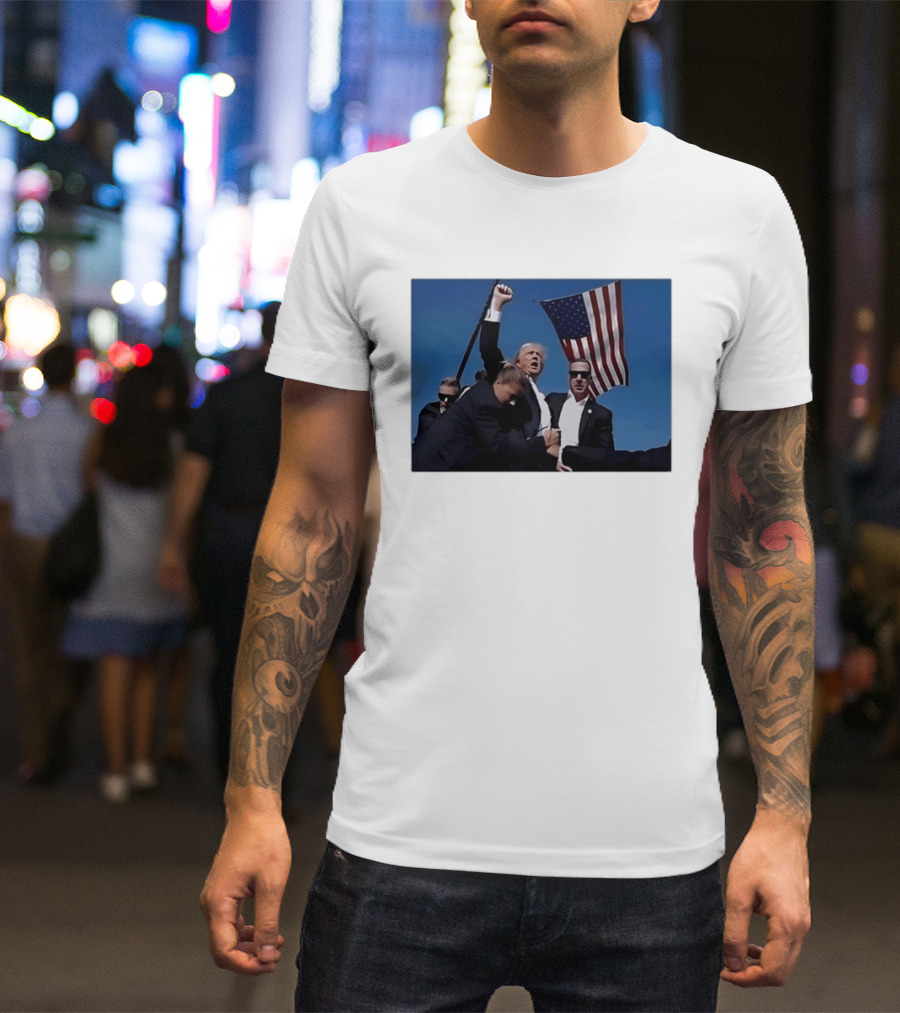 Donald Trump Take America Back 2024 American Flag T-Shirt