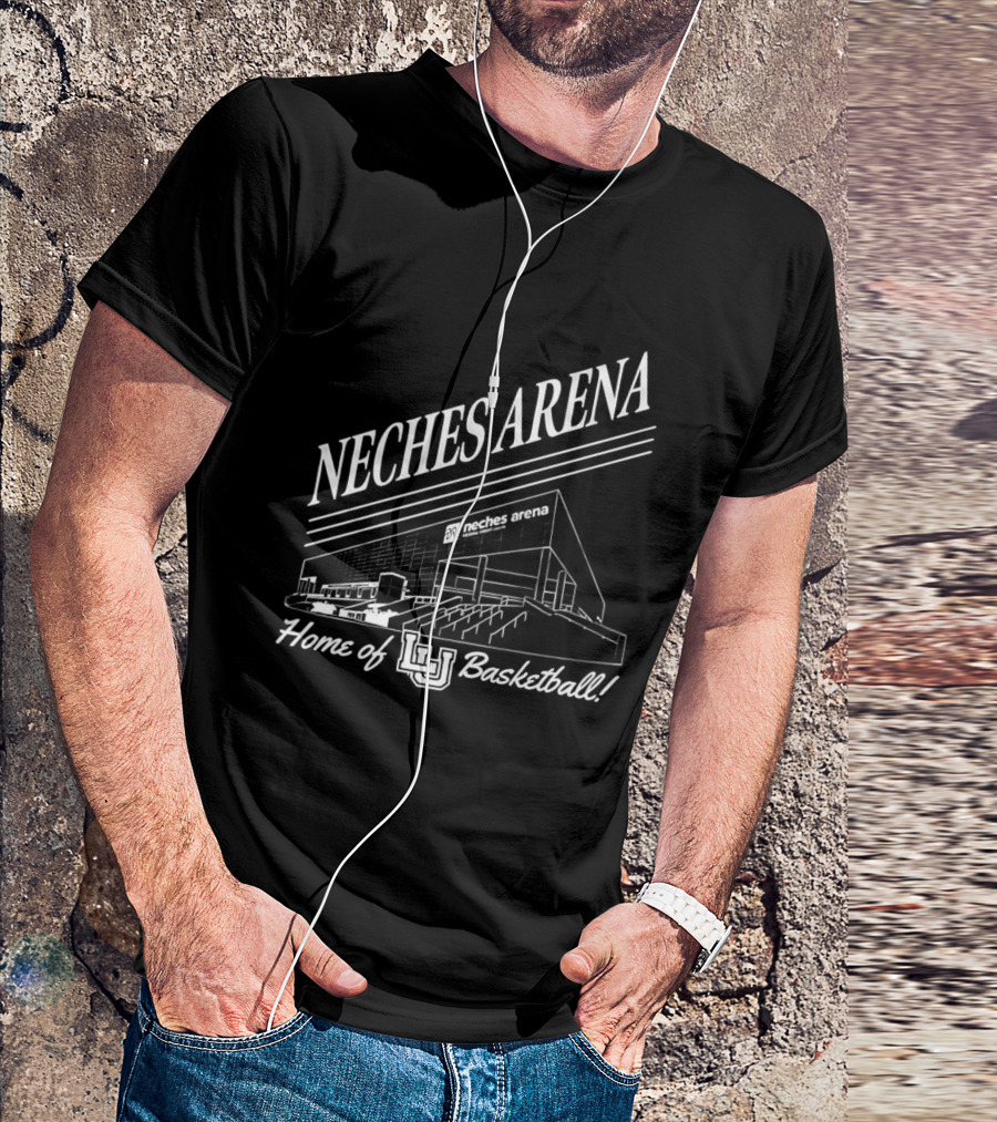 Neches Arena Home Of LU Basketball Lamar Cardinals T-Shirt