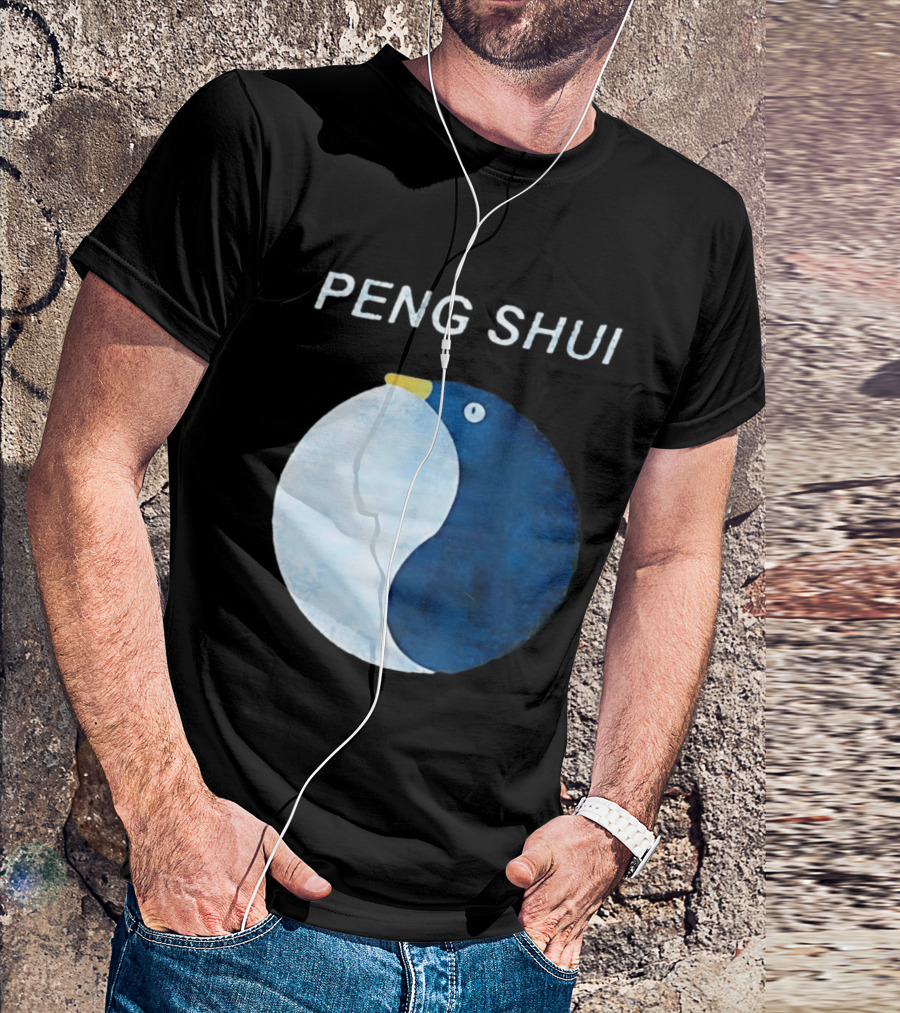 Peng Shui Feng Shui Penguin Yin Yang T-Shirt