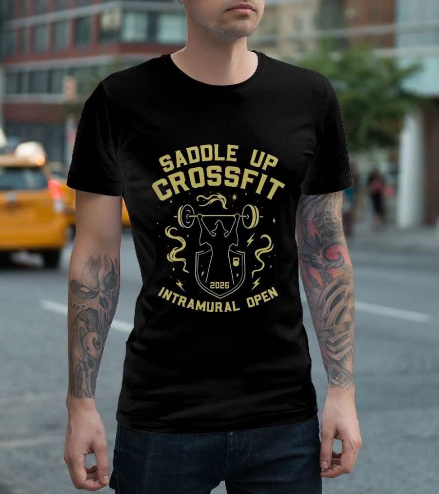 Saddle Up CrossFit 2026 Intramural Open Weightlifter T-Shirt