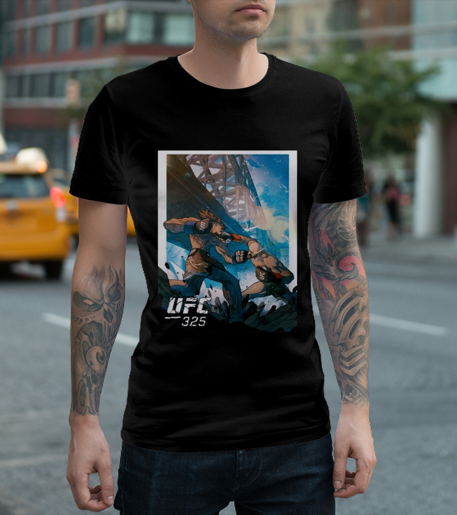 UFC 325 Alexander Volkanovski Vs Diego Lopes February 2026 Warrick Wong T-Shirt