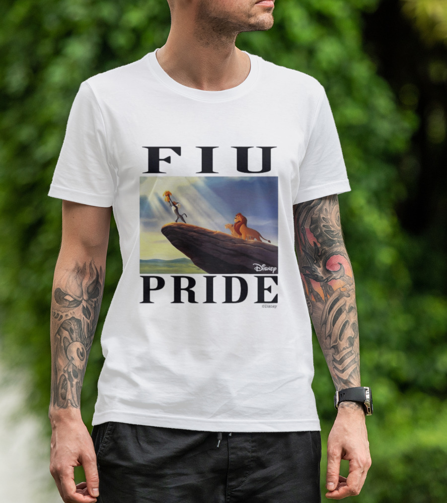 FIU Pride Florida International Golden Panthers Lion King Disney T-Shirt
