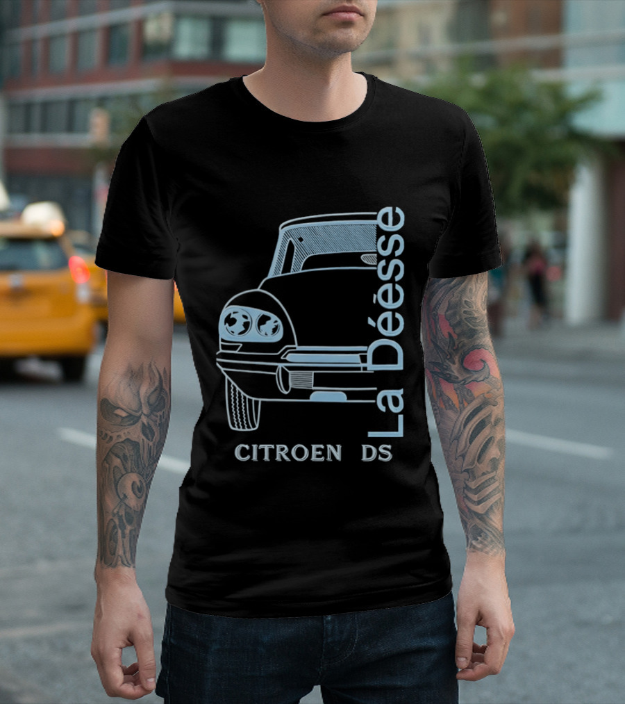 Citroen DS La Déesse Classic Car T-Shirt