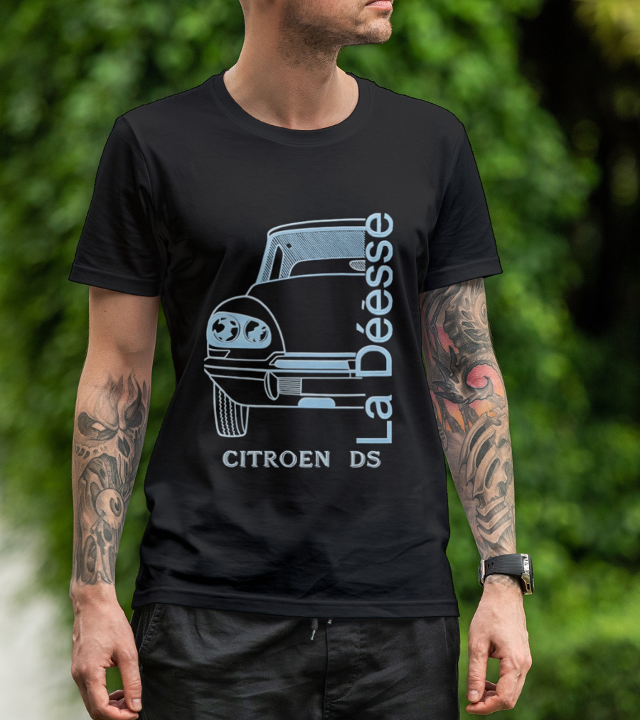 Citroen DS La Déesse Classic Car T-Shirt