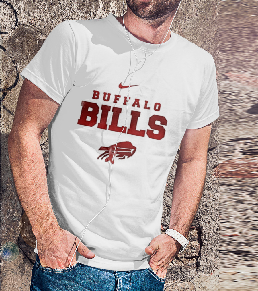 Buffalo Bills Nike Red February American Heart Month T-Shirt