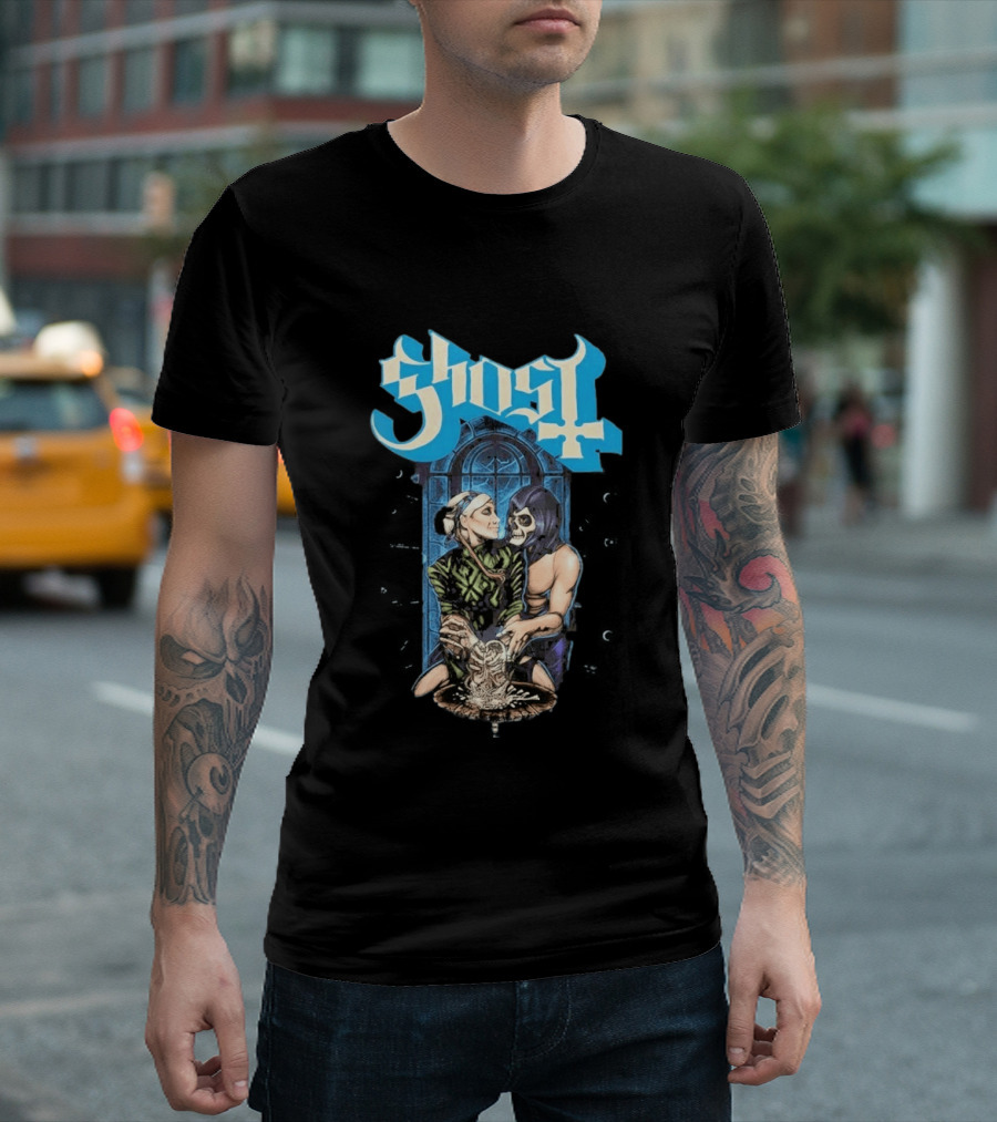 Ghost Skeleton Valentine Papa Nihil Sister Imperator Unchained Melody January 30 2026 T-Shirt