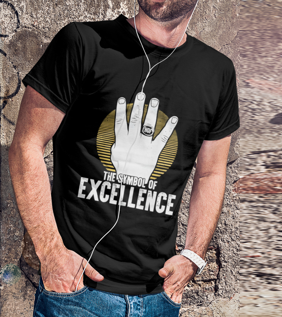 Tully Blanchard Symbol Of Excellence Four Horsemen Hand Gesture T-Shirt