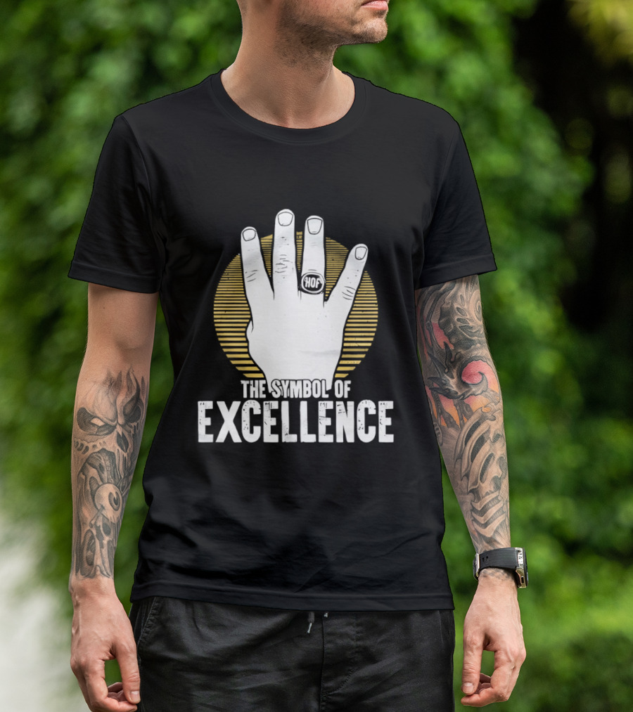 Tully Blanchard Symbol Of Excellence Four Horsemen Hand Gesture T-Shirt