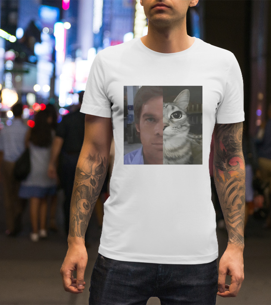 Half Human Half Cat T-Shirt
