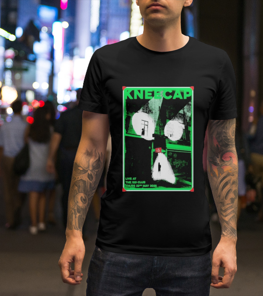 Kneecap Live At The 100 Club London 22nd May 2025 T-Shirt