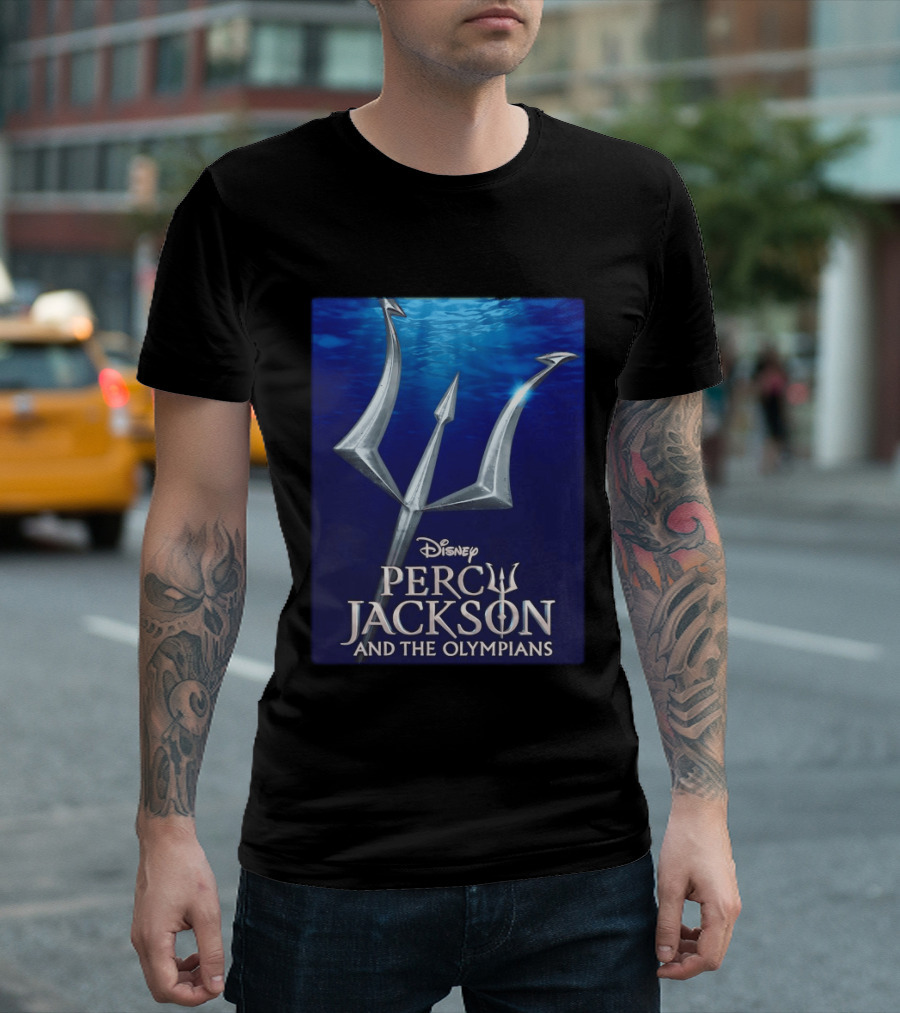 Disney Percy Jackson And The Olympians Trident Water T-Shirt