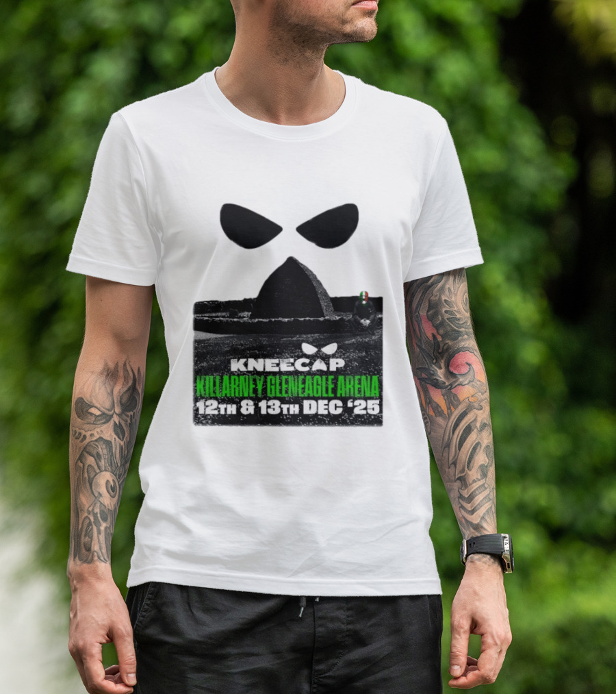 Kneecap Live At Killarney Gleneagle Arena December 12th And 13th 2025 T-Shirt