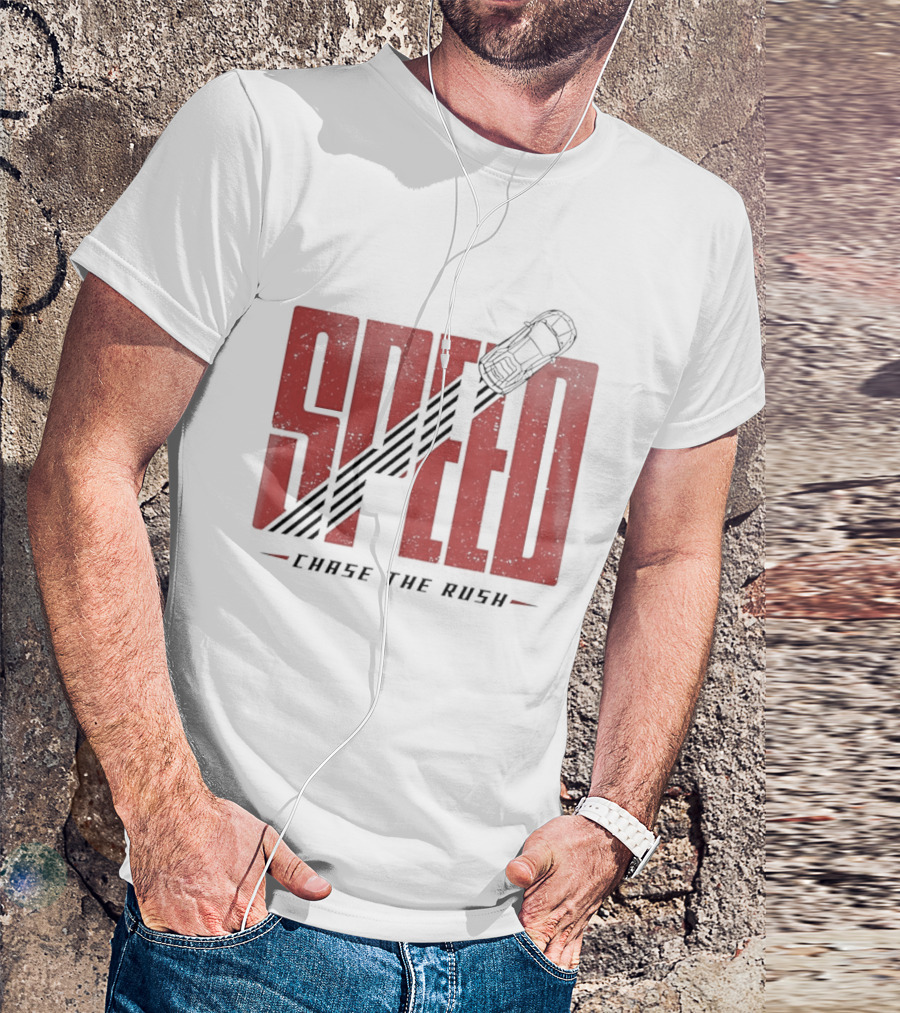 Speed Chase The Rush Racing Pulse T-Shirt