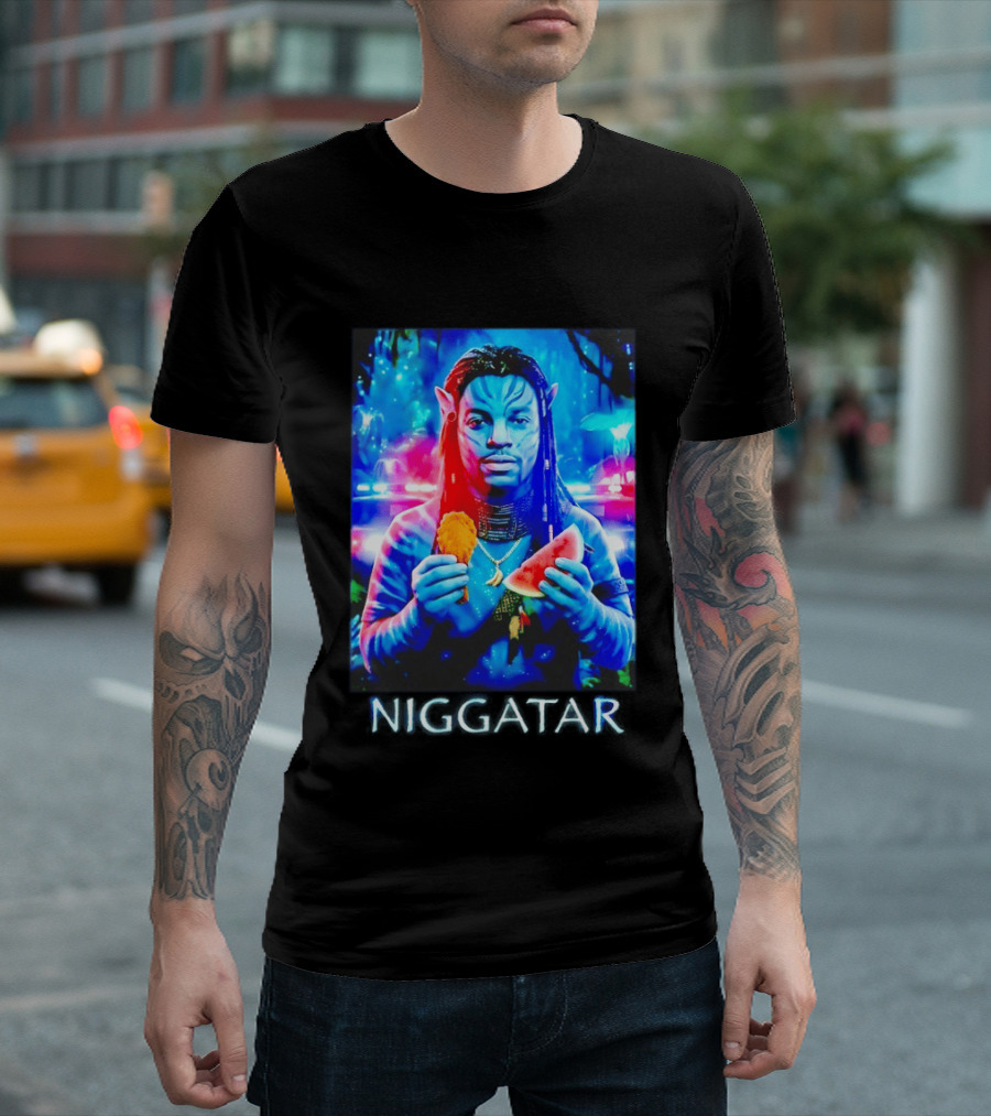 Niggatar Avatar Meme T-Shirt