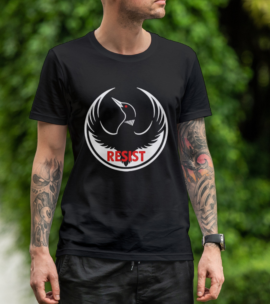 Resist Rebel Loon Alliance Phoenix T-Shirt