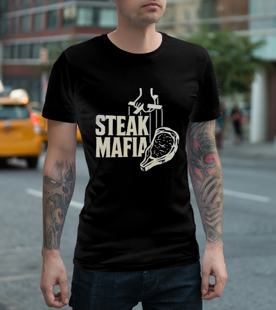 Steak Mafia The Godfather T-Shirt