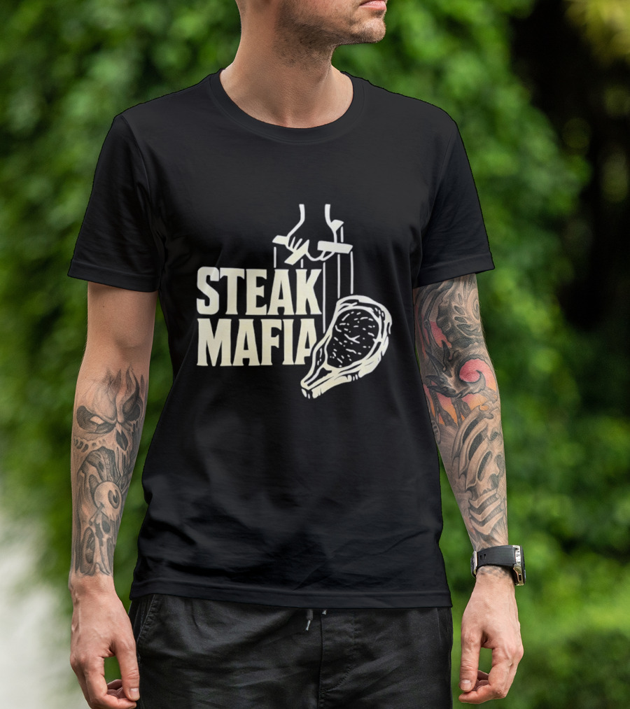 Steak Mafia The Godfather T-Shirt