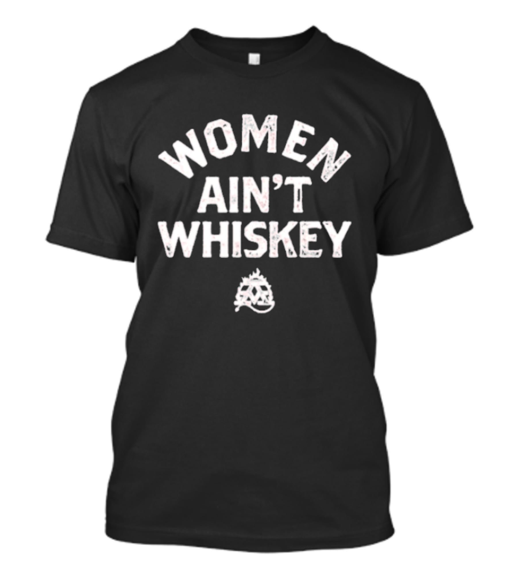 Ashley McBryde Women Ain't Whiskey Cartoon Face T-Shirt