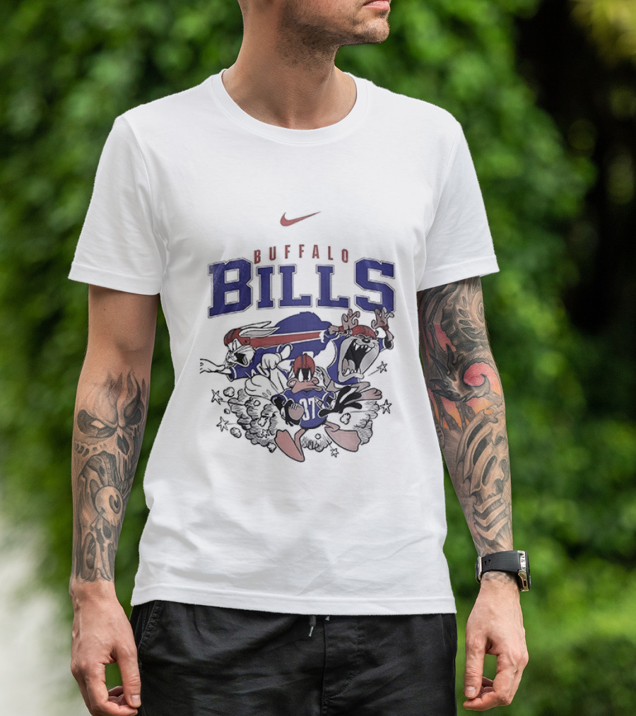 Buffalo Bills Looney Tunes Nike Collaboration T-Shirt