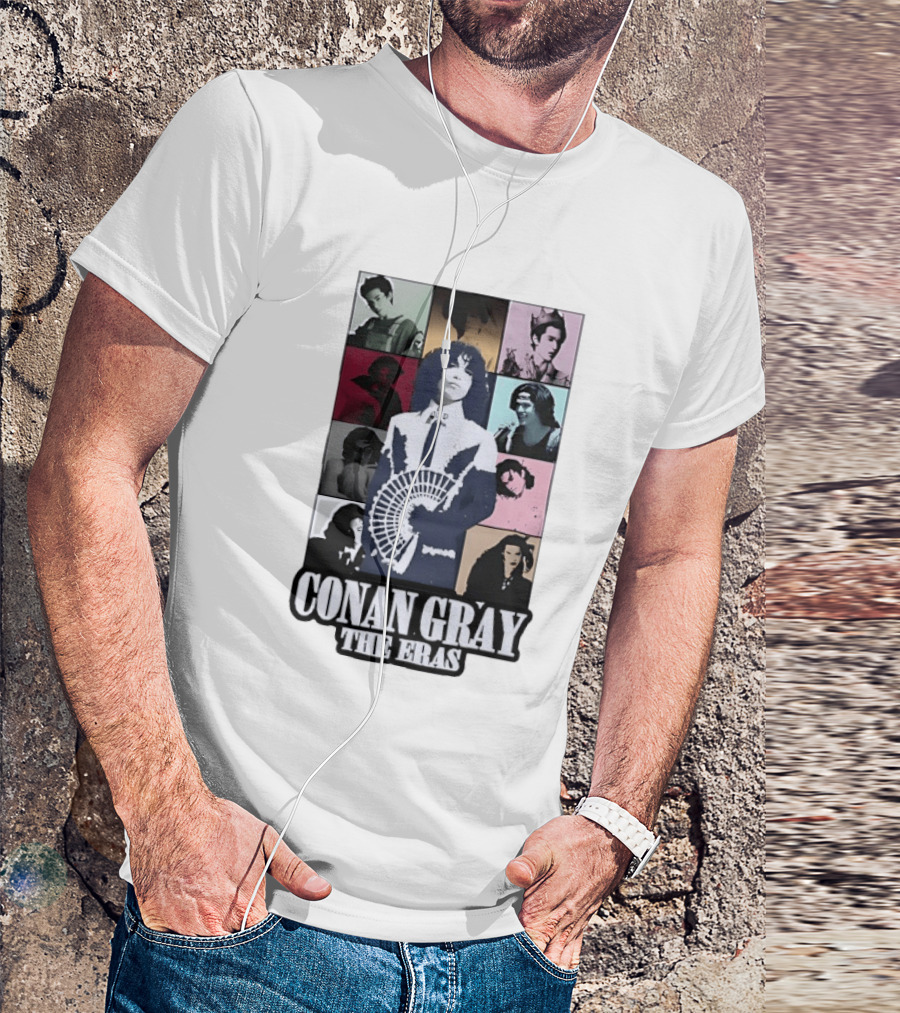 Conan Gray The Eras Tour Vintage Pop Collage T-Shirt