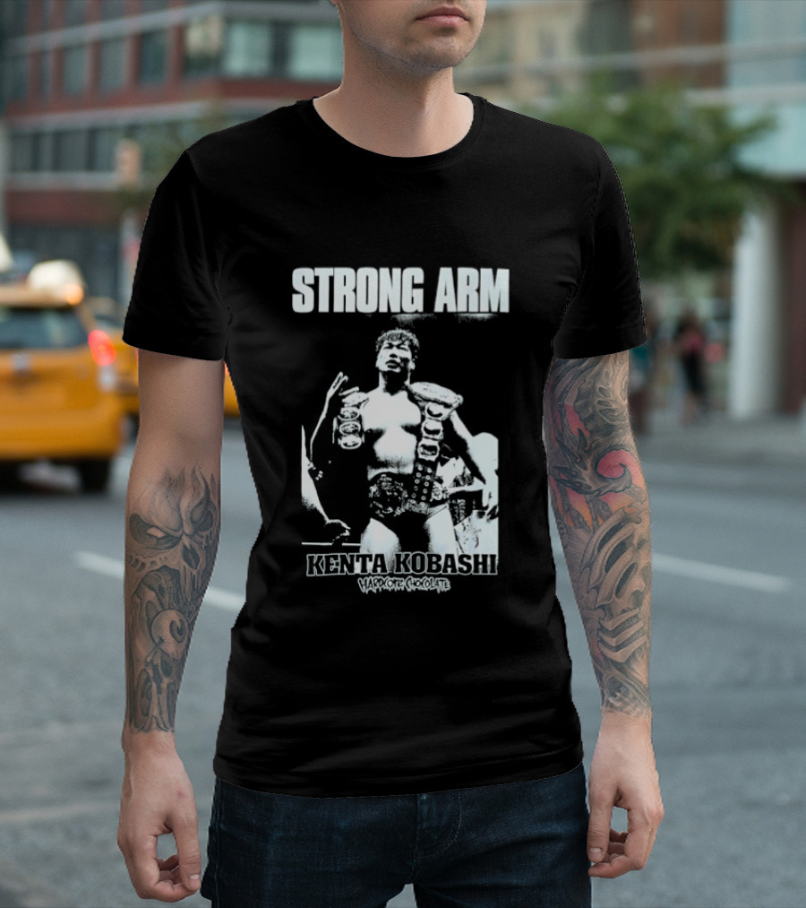 Kenta Kobashi Strong Arm Wrestling Legend T-Shirt