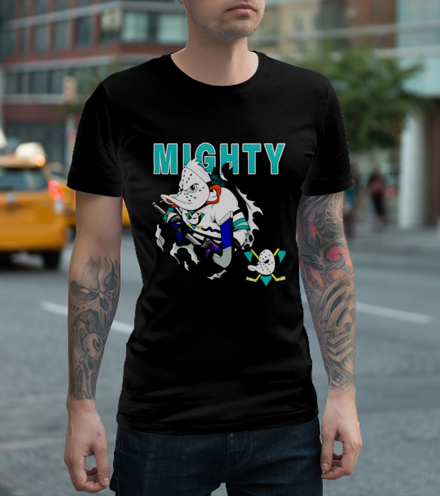 Anaheim Ducks Mighty Hockey Iconic Team T-Shirt
