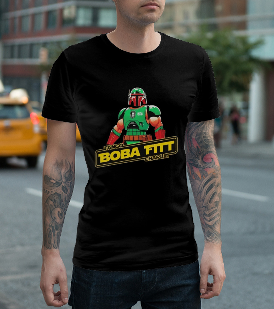 Tango Boba FITT Charlie Star Wars Mandalorian T-Shirt