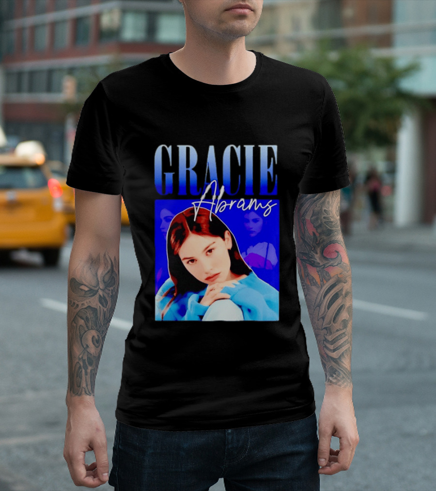 Gracie Abrams Blue Aesthetic T-Shirt